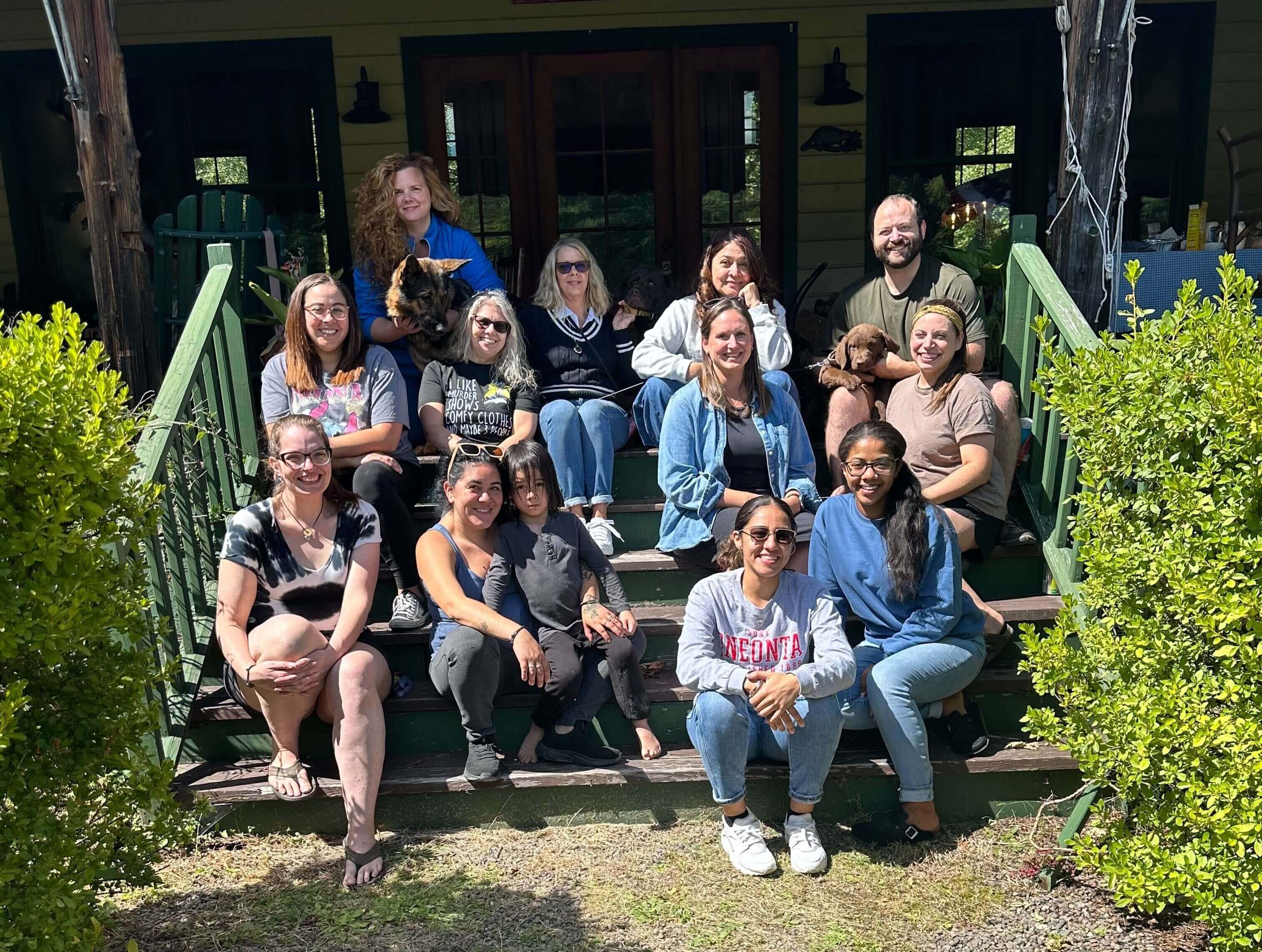 Front of clinic team